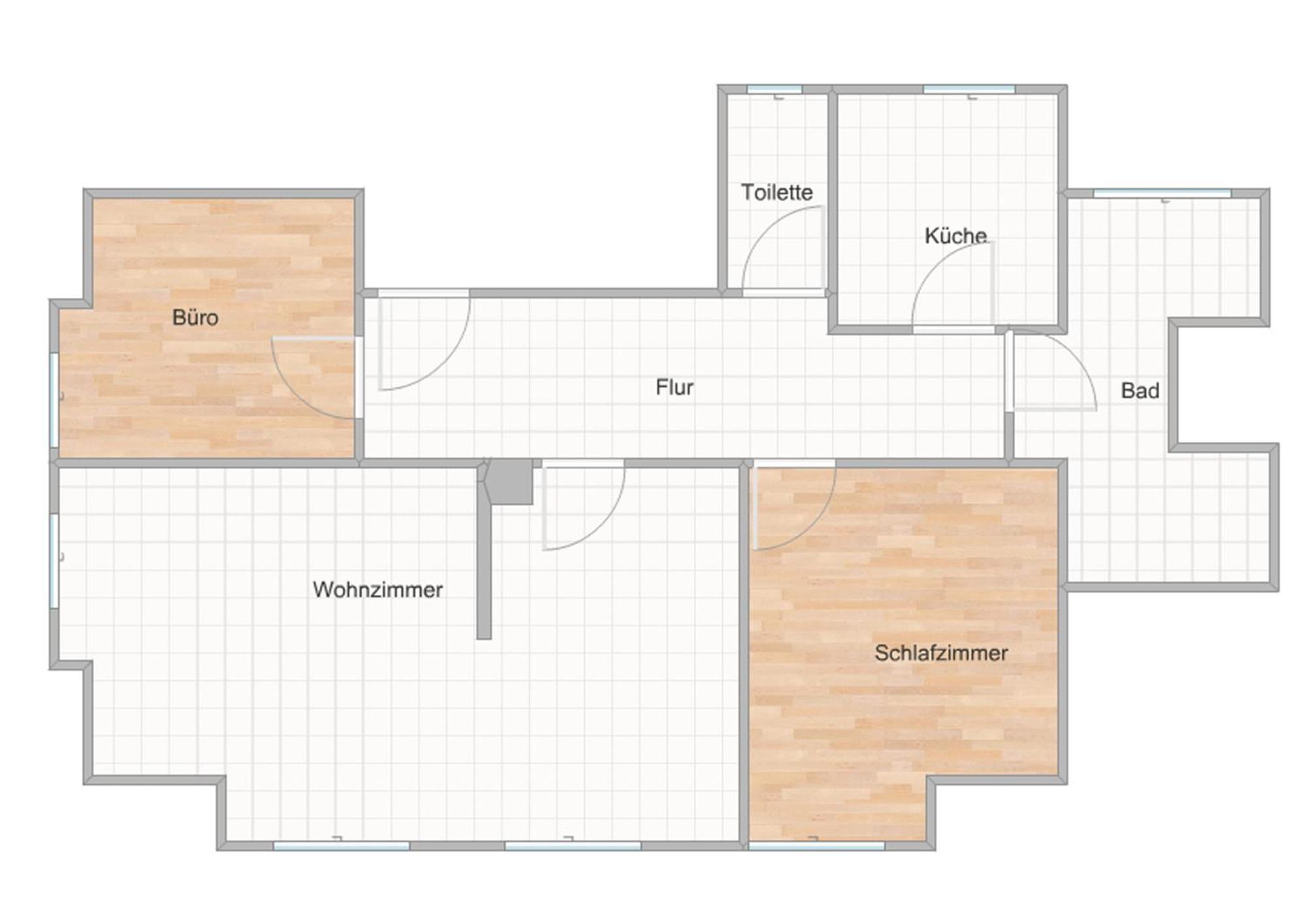 באד קונינג Ferienwohnung Waldblick מראה חיצוני תמונה